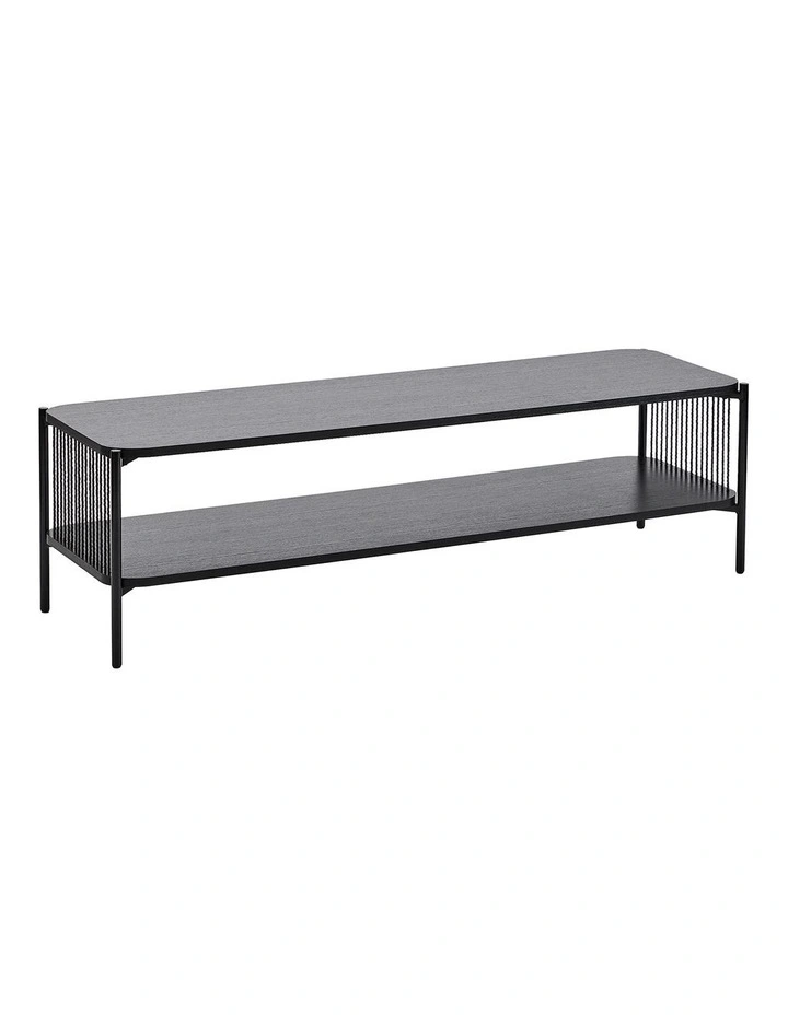 Marina Tv Unit 140cm in Black image 1