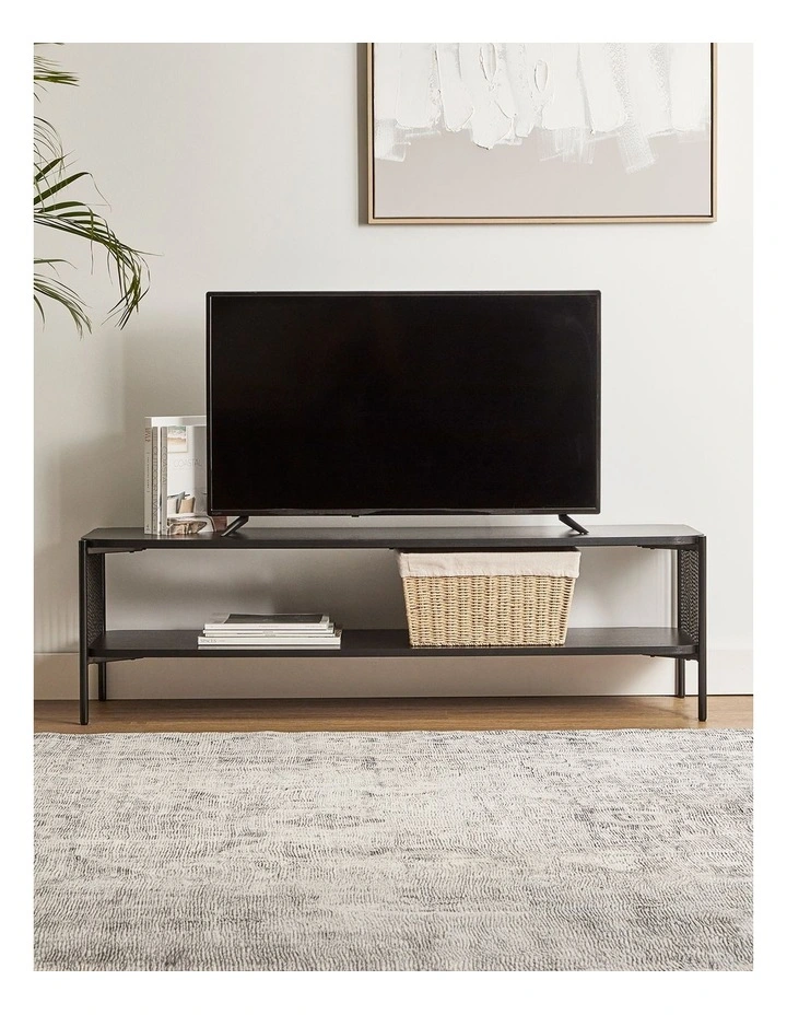 Marina Tv Unit 140cm in Black image 6