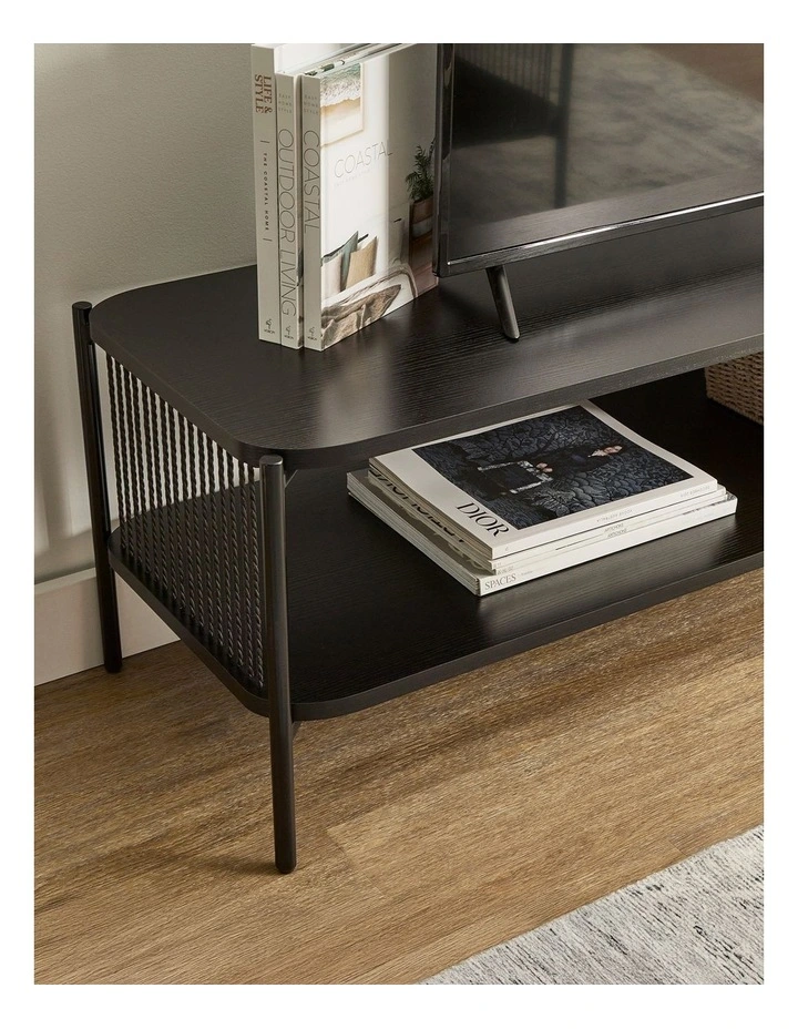 Marina Tv Unit 140cm in Black image 7