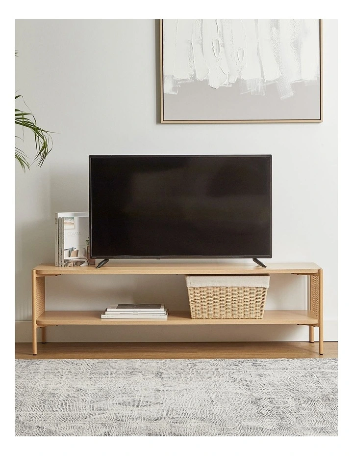 Marina Tv Unit 140cm in Natural image 6