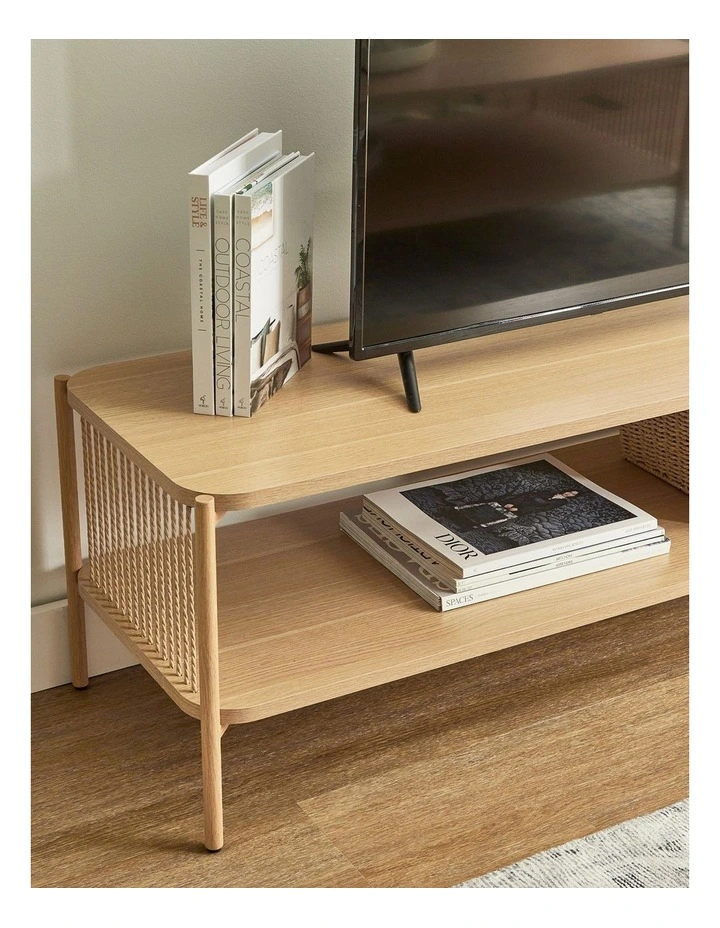 Marina Tv Unit 140cm in Natural image 7