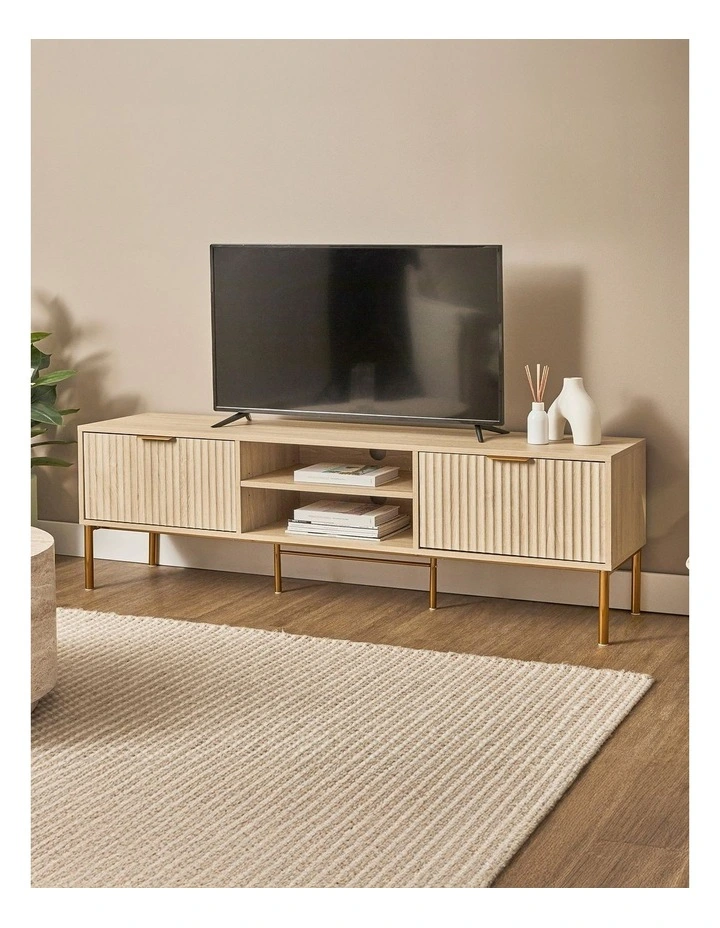 Indy Tv Unit 160cm in Natural image 3