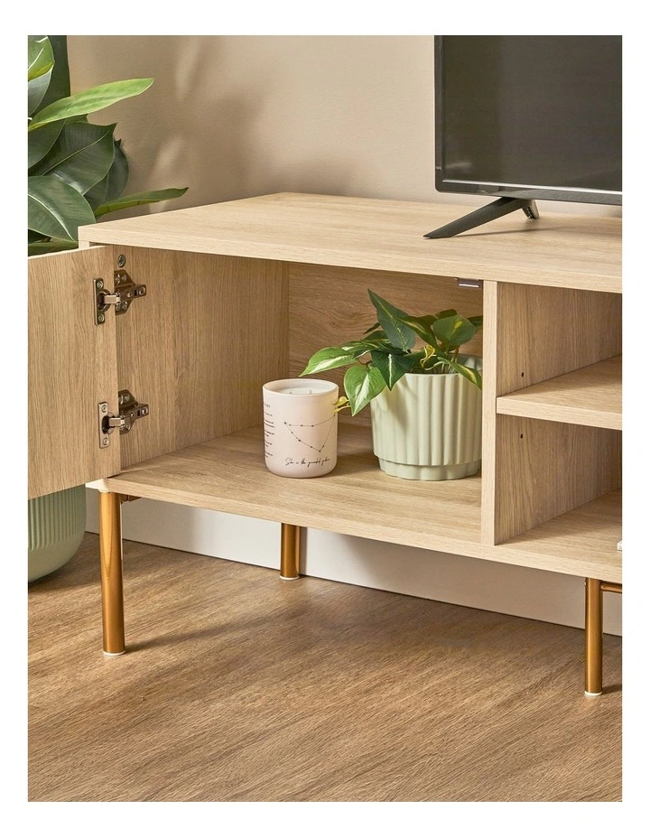 Indy Tv Unit 160cm in Natural image 6
