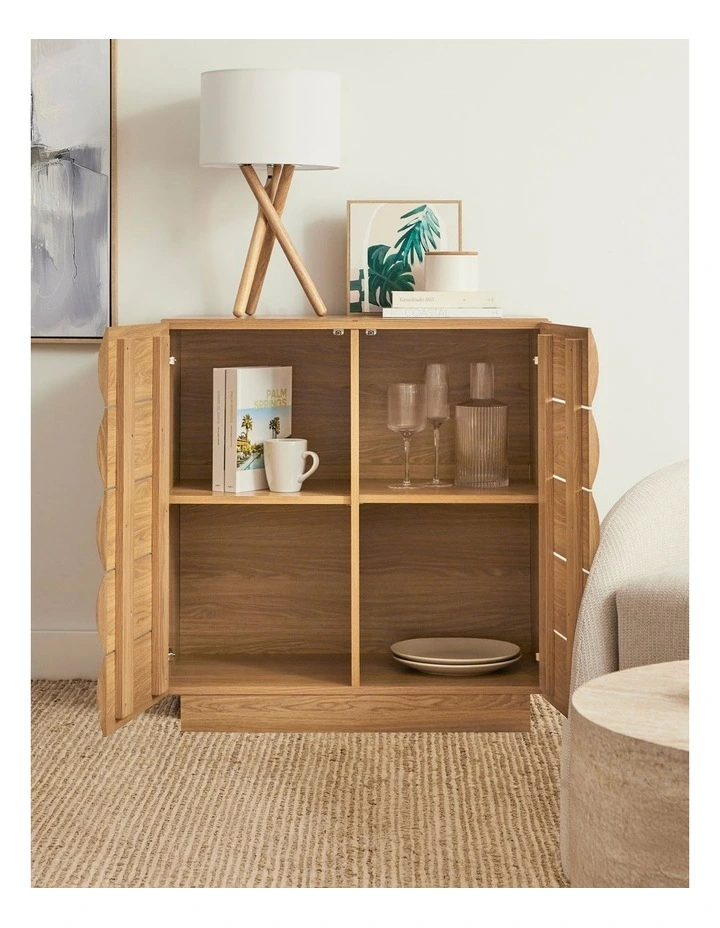 Elsene 2 Door Buffet 78cm in Natural image 6