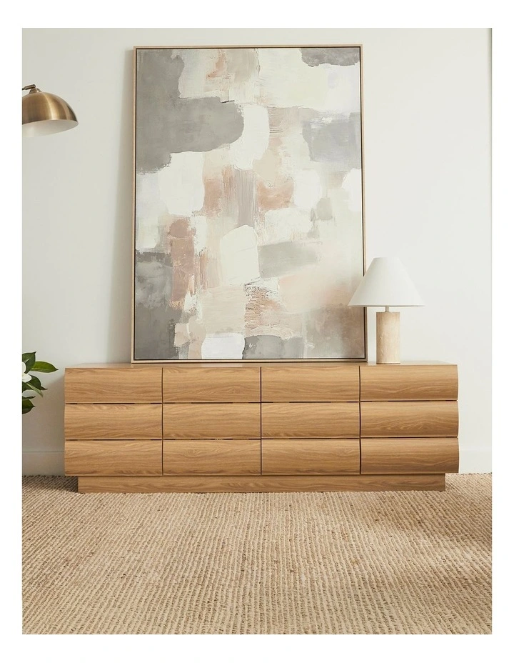 Elsene Entertainment Unit 157cm in Natural image 6