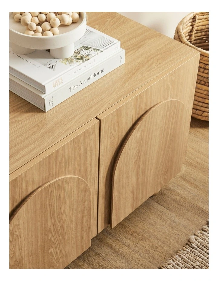 Kaari Entertainment Unit 160cm in Natural image 6