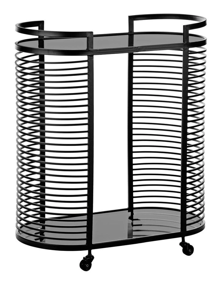 Cooper & Co Vista Bar Cart Black MYER