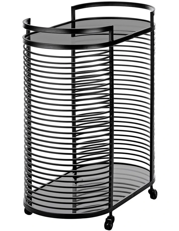 Cooper & Co Vista Bar Cart Black MYER