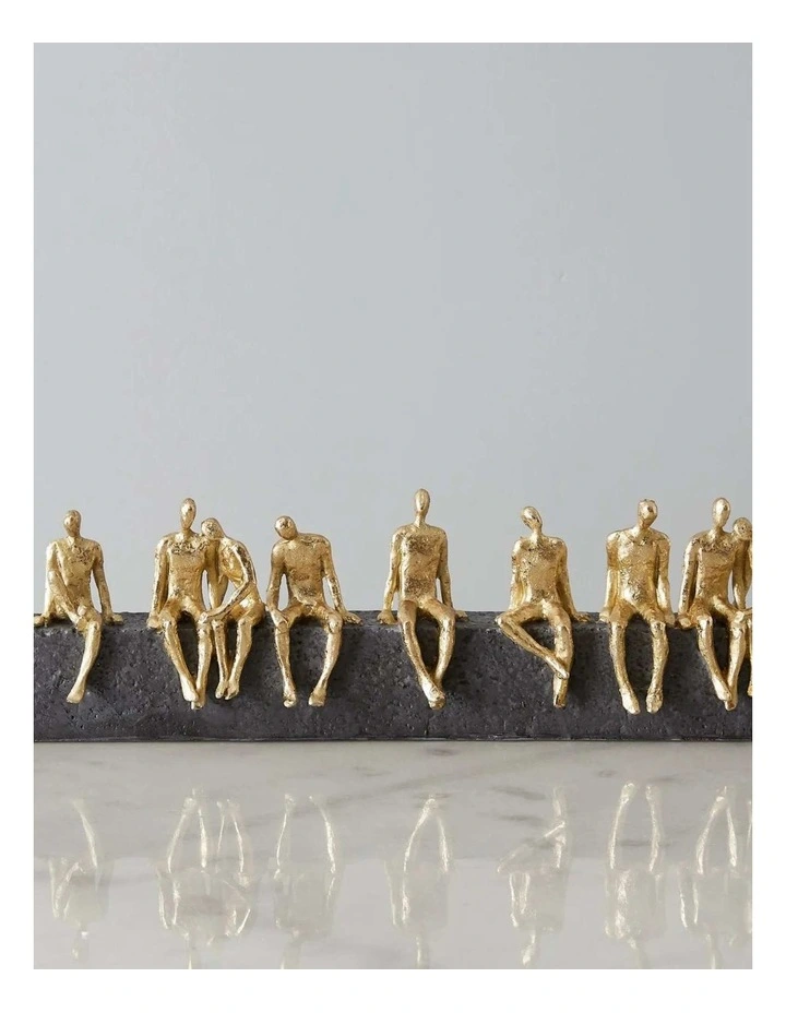 Collective Resin Decorative in Gold image 1