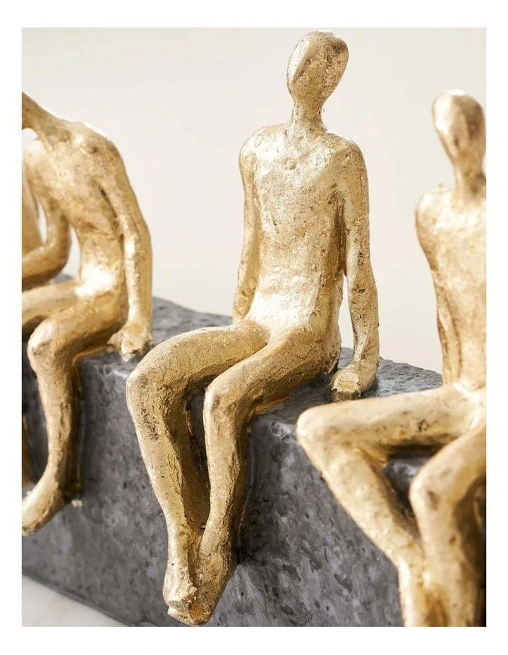 Collective Resin Decorative in Gold image 2