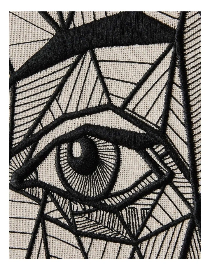 Geometric Figure Rectangle Shadow Box With PS Frame in Black image 2