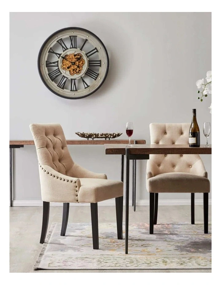 Sigmund Round Clock in Black image 3