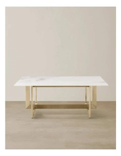 Dianne Sintered Coffee Table in White