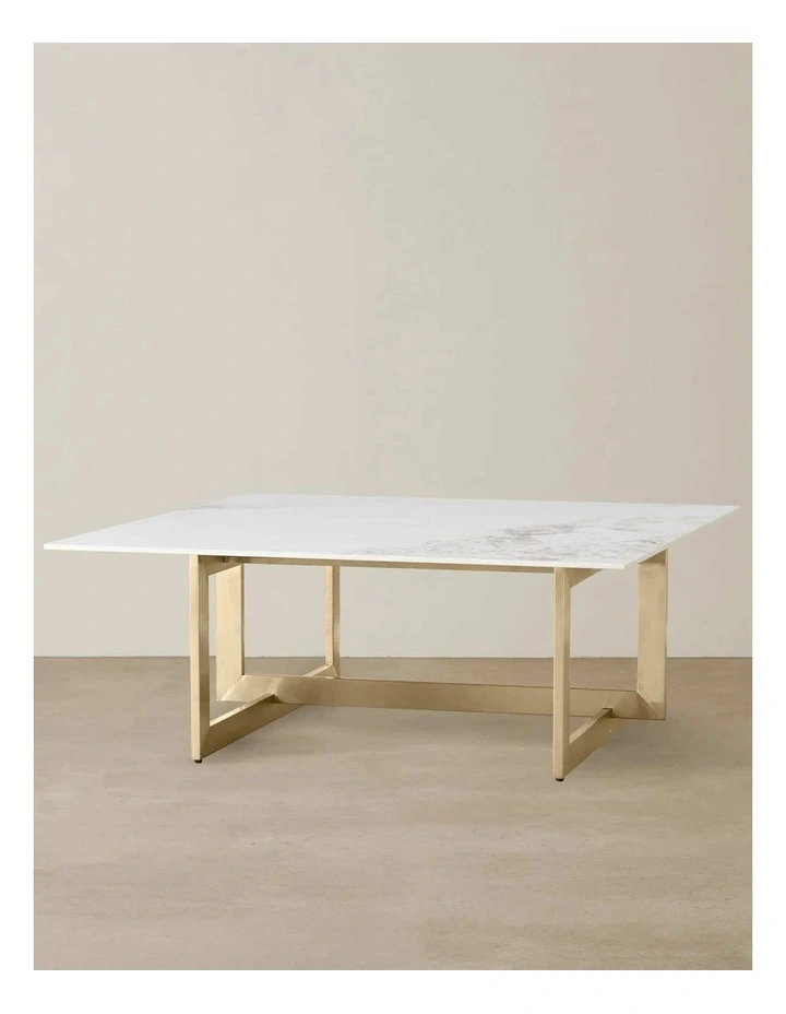 Dianne Sintered Coffee Table in White image 2