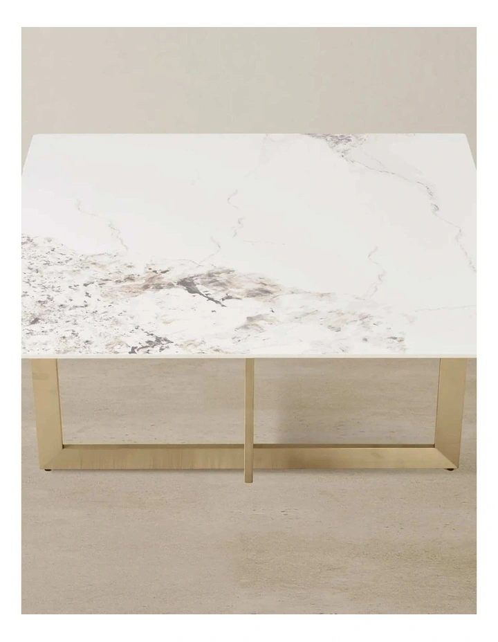Dianne Sintered Coffee Table in White image 3