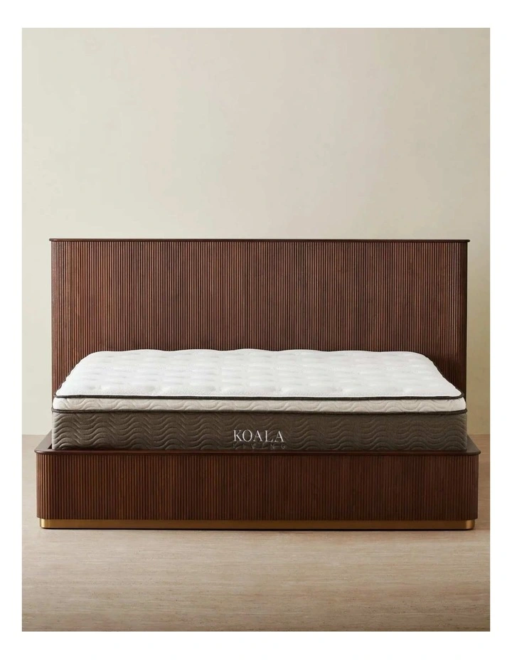 San Pierre Queen Bed in Walnut image 1