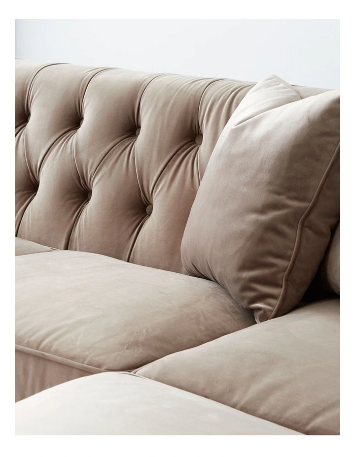 Audrey Corner Sofa in Beige image 3