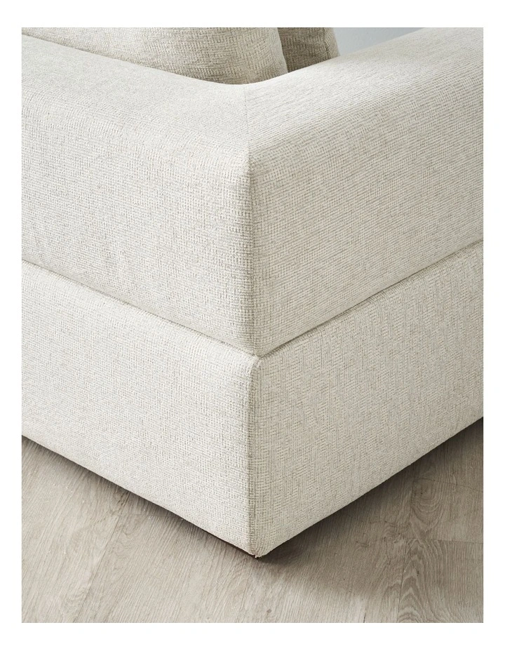 Riviera Isabelline Corner Sofa in White image 6