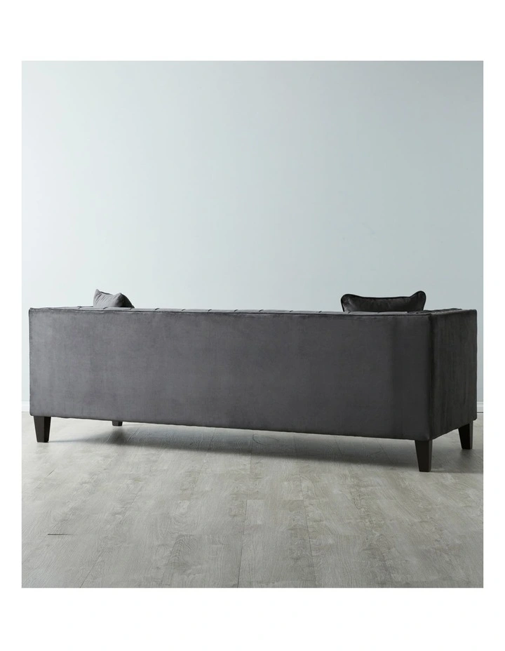 Vogue 3 Seater Sofa in Grey image 3