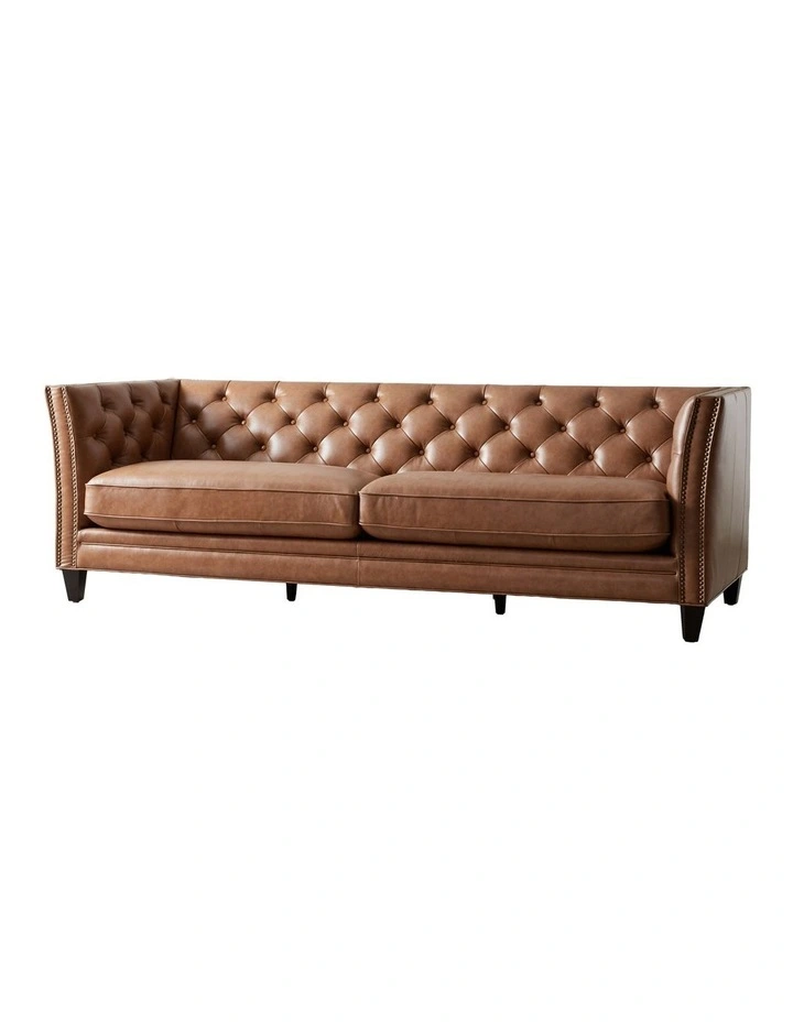 Russell Sofa Vintage in Brown image 1
