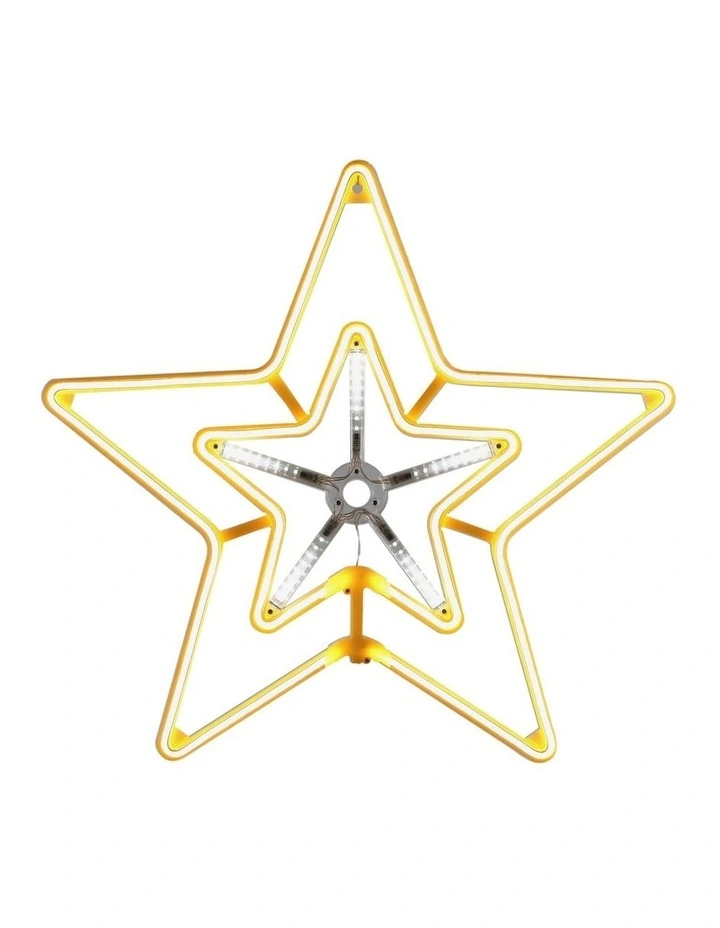 Digital Shooting Neon Star 55 x 51cm image 1