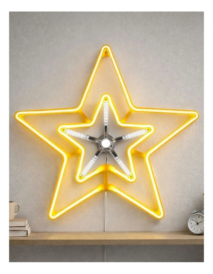 Digital Shooting Neon Star 55 x 51cm image 3