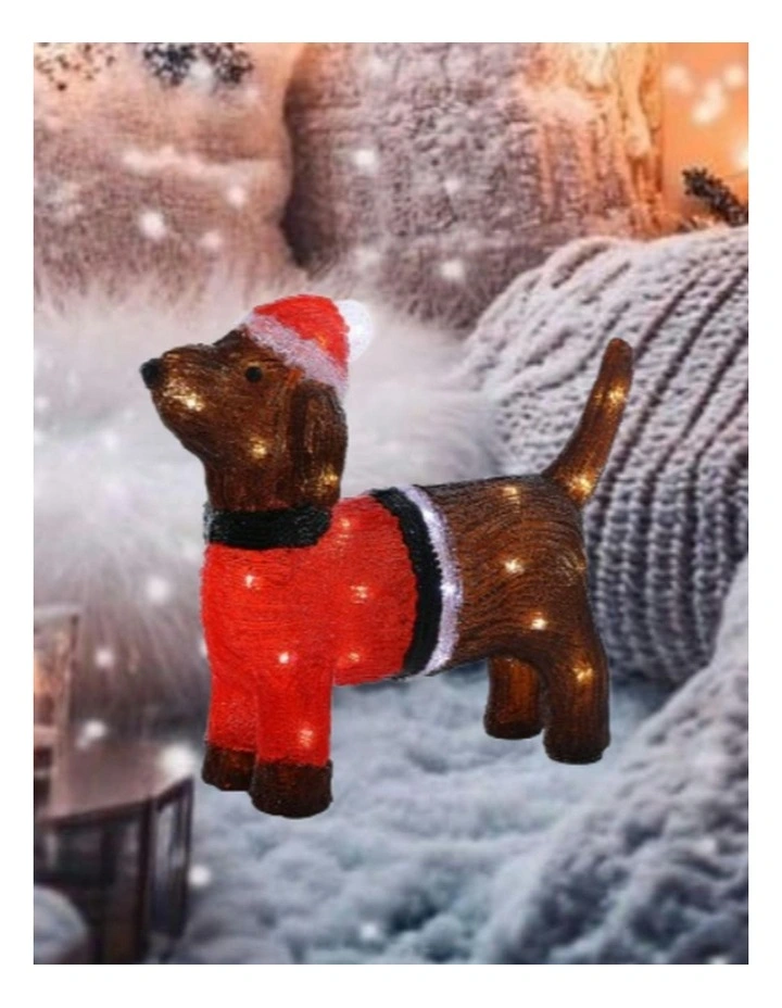 Acrylic Dachshund Dog H36cm image 2