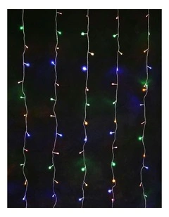 Solar Powered 160 LED Curtain Light