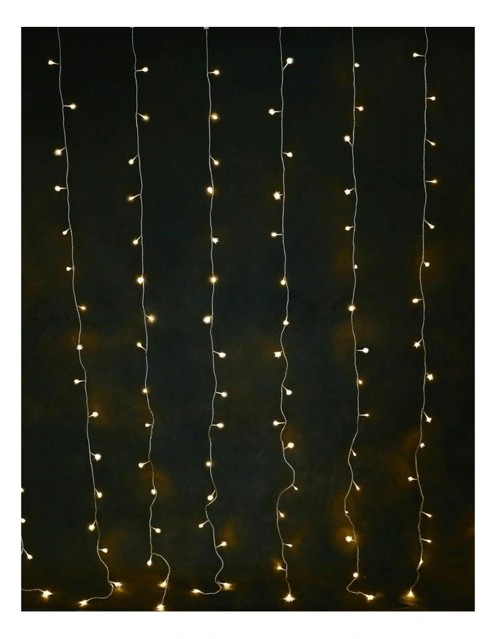 Solar Powered 160 LED Curtain Light image 6