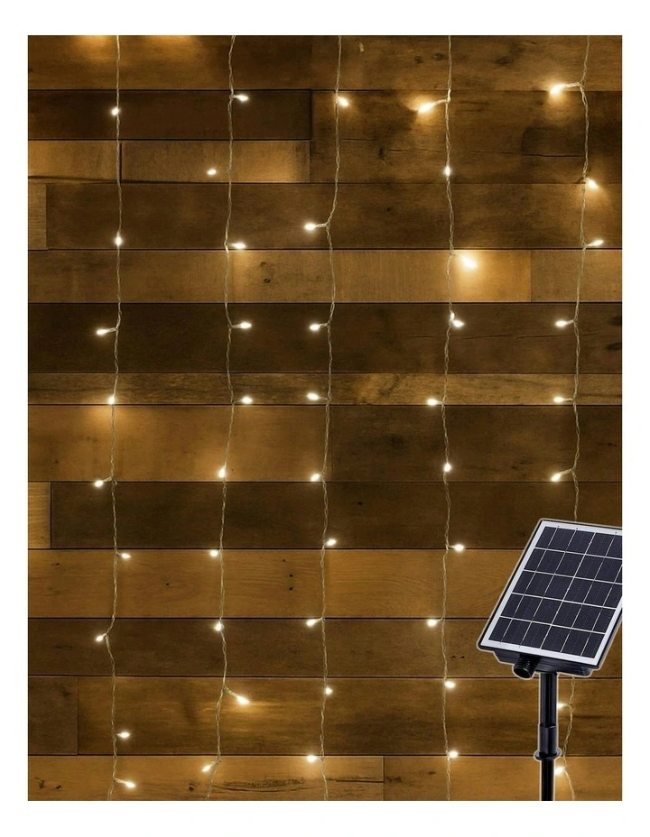 Solar Powered 160 LED Curtain Light image 7
