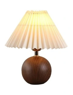 Orbelle Table Lamp in Walnut
