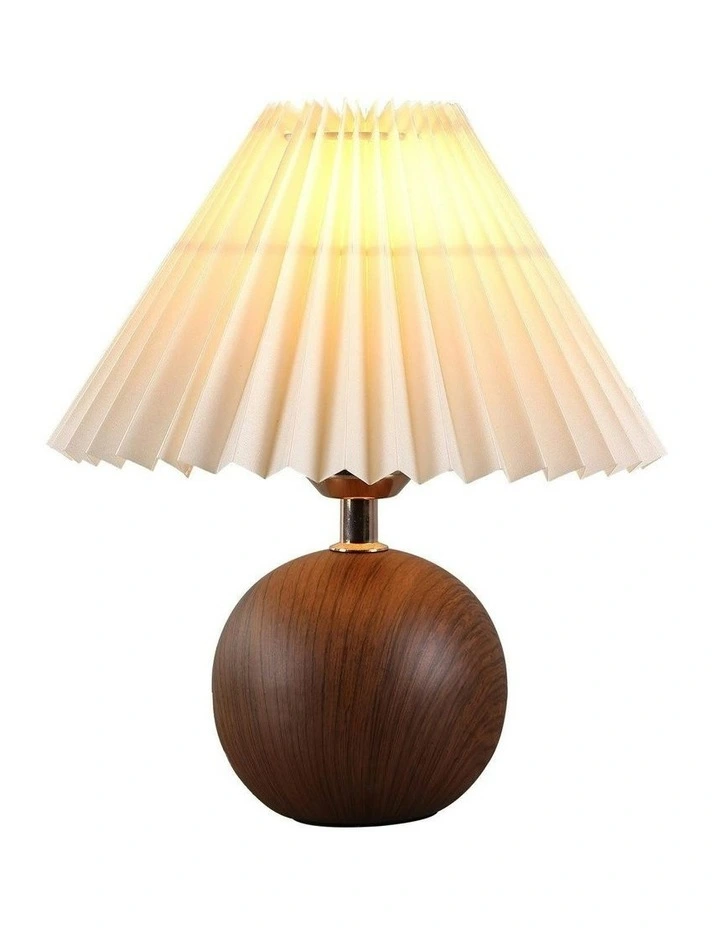 Orbelle Table Lamp in Walnut image 1