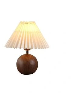 Orbelle Table Lamp in Walnut