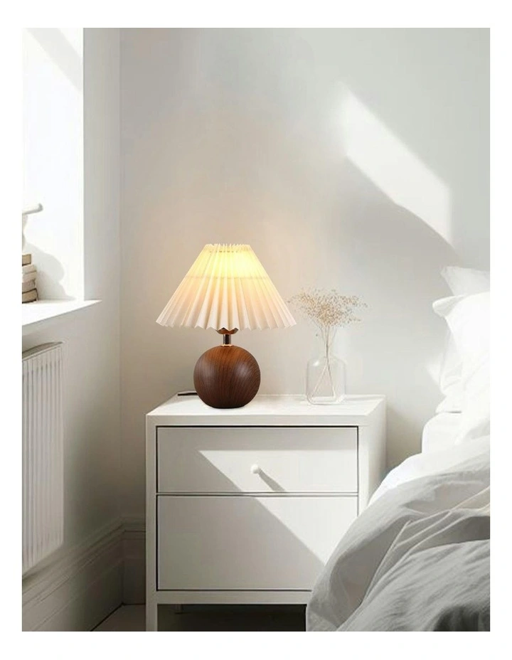 Orbelle Table Lamp in Walnut image 2