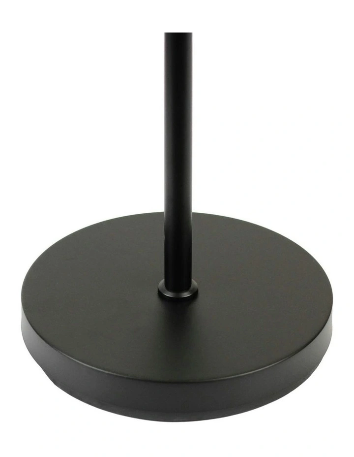 Opal Glass Sphera Floor Lamp in Black image 2