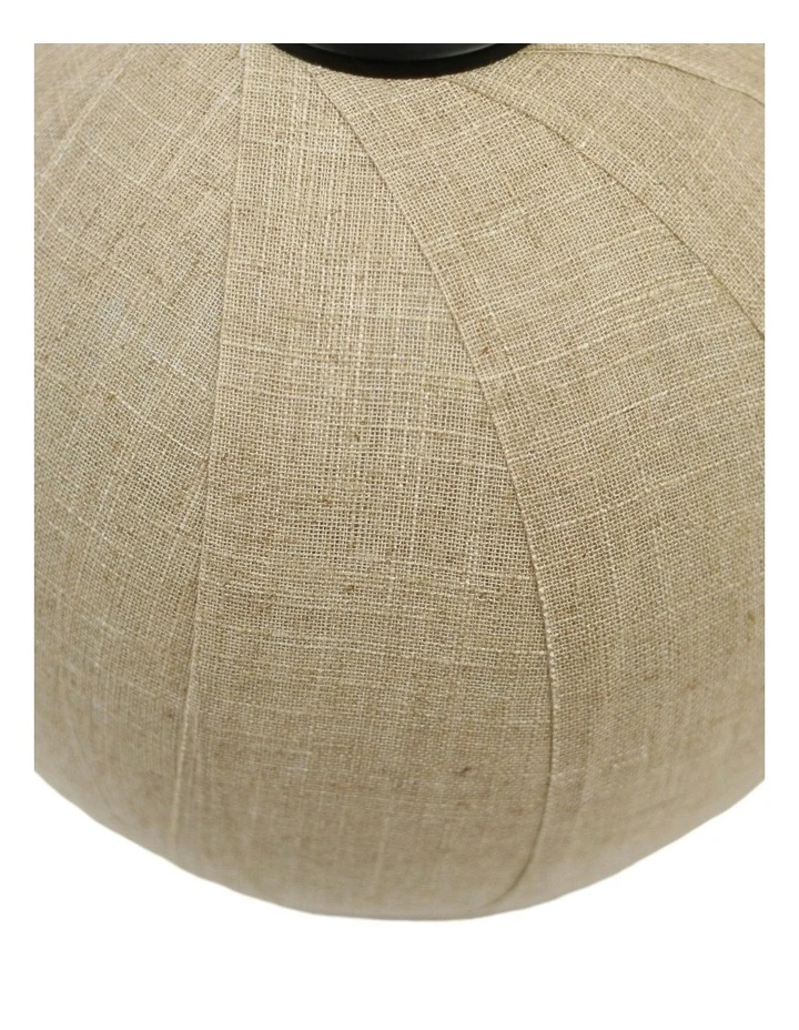 Round Vesselia Pendant Light in Beige image 4