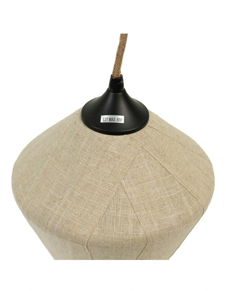 Diamond Vespera Pendant Light in Beige image 3