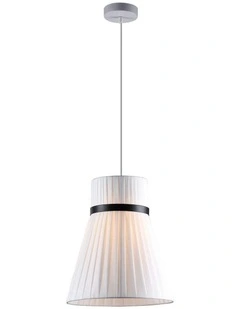 Bellina Pendant Light Small/Long Bell in White