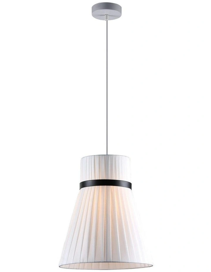 Bellina Pendant Light Small/Long Bell in White image 1