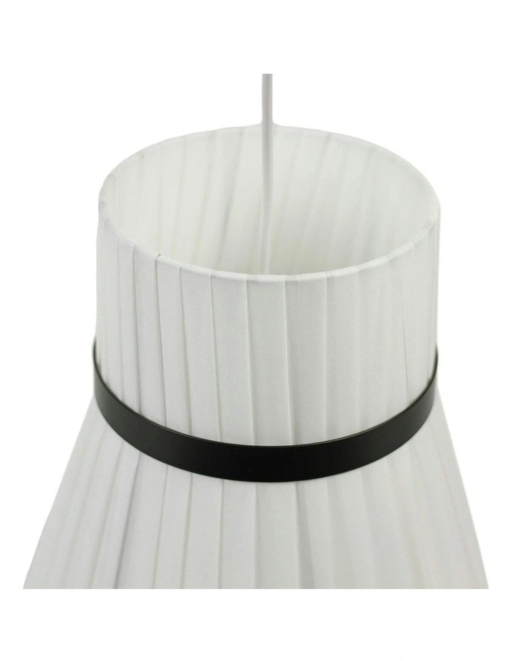 Bellina Pendant Light Small/Long Bell in White image 3