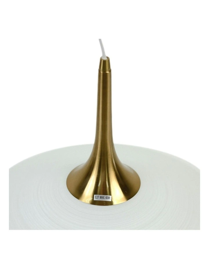 Discia Pendant Light Large in Gold image 3