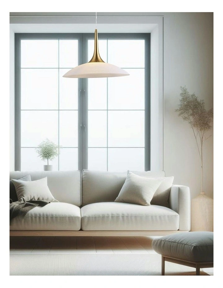 Discia Pendant Light Large in Gold image 6