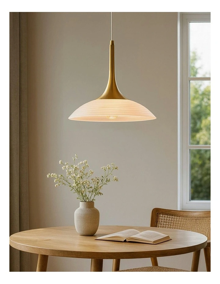Discia Pendant Light Large in Gold image 7