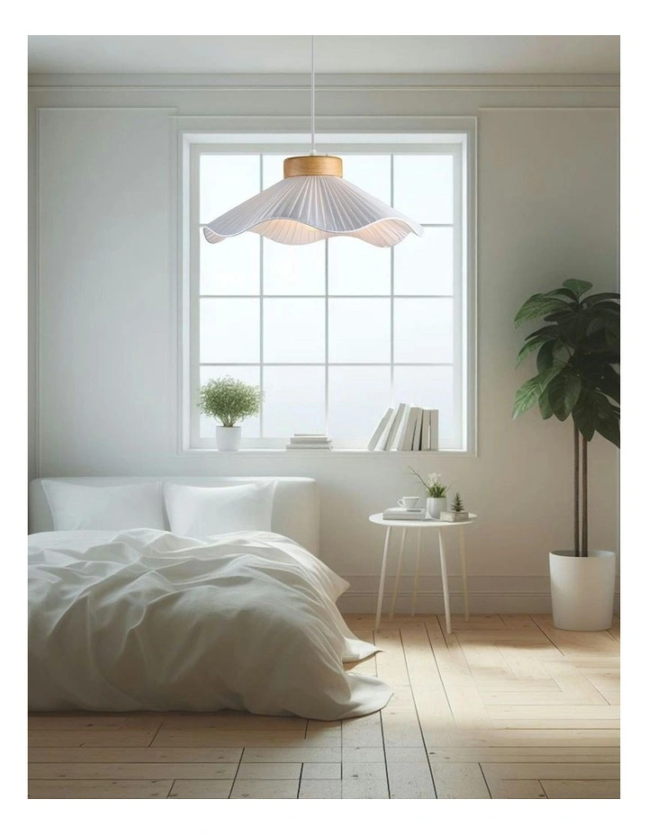 Seraphina Pendant Light Small in White image 3