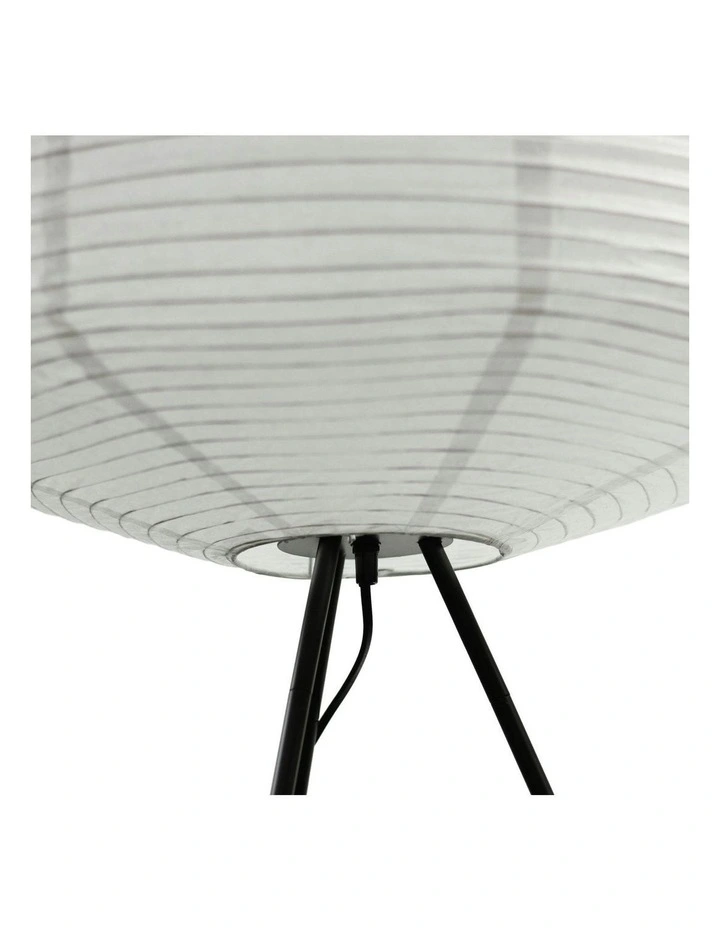 Seren Tripod Floor Lamp in White image 7
