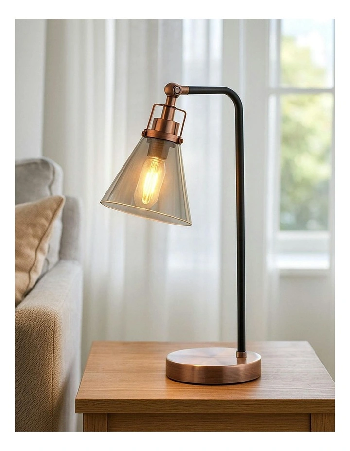 Conea Table Lamp in Copper image 5