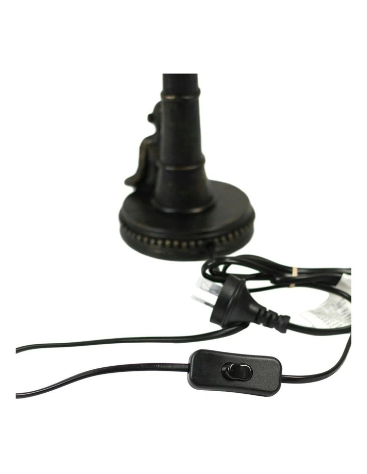 Palmer Two Monkeys Table Lamp in Brown image 5