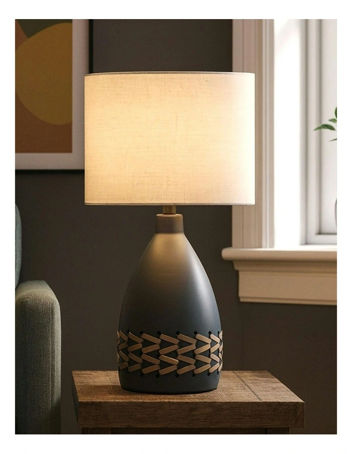 Piper Table Lamp in Grey image 2