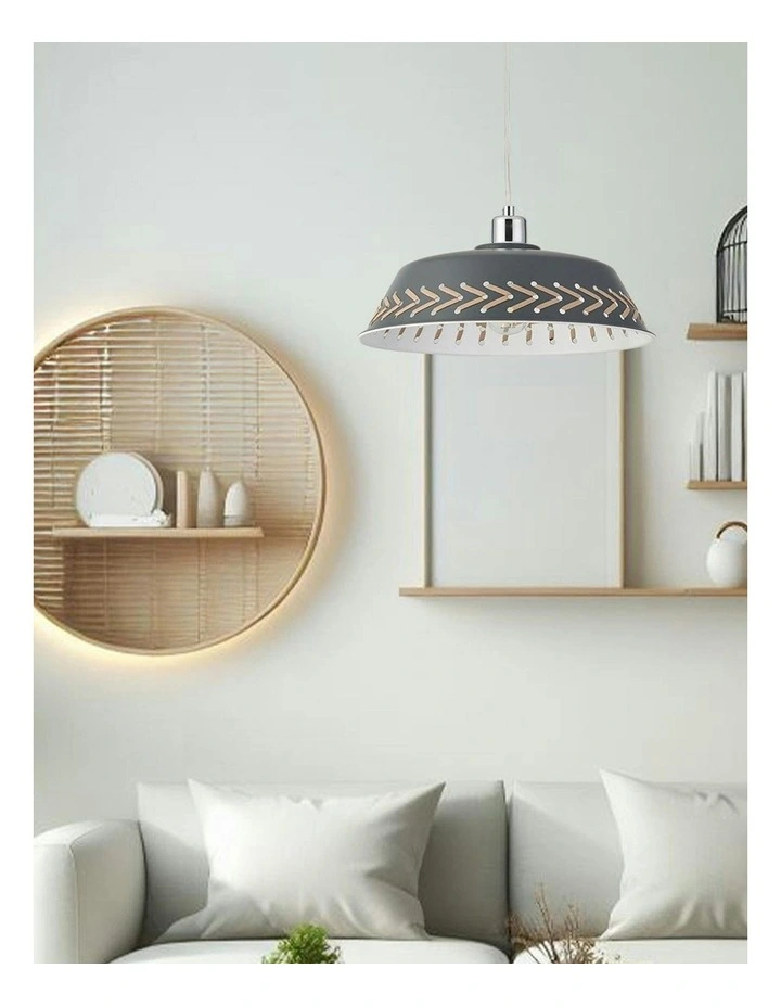 Wokson Pendant Light in Grey image 5