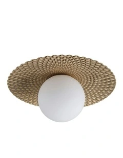 Orbis Ceiling/Wall Light in Yellow/Black